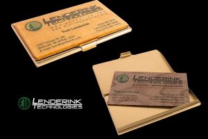 Wood Veneer Business Cards