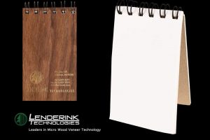 Wood Veneer Notepad Cover