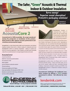 AcoustaCore 2 Flyer