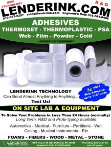 Lenderink Adhesives Thermoset Thermoplastic