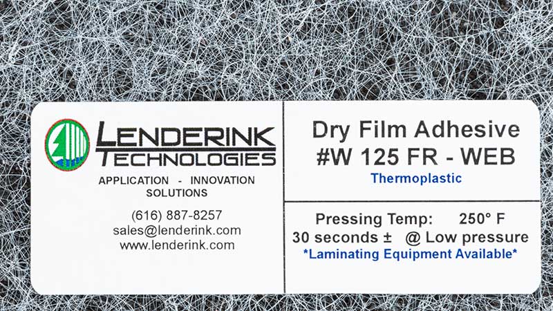 Thermoplastic Adhesive #W-125-FR-WEB