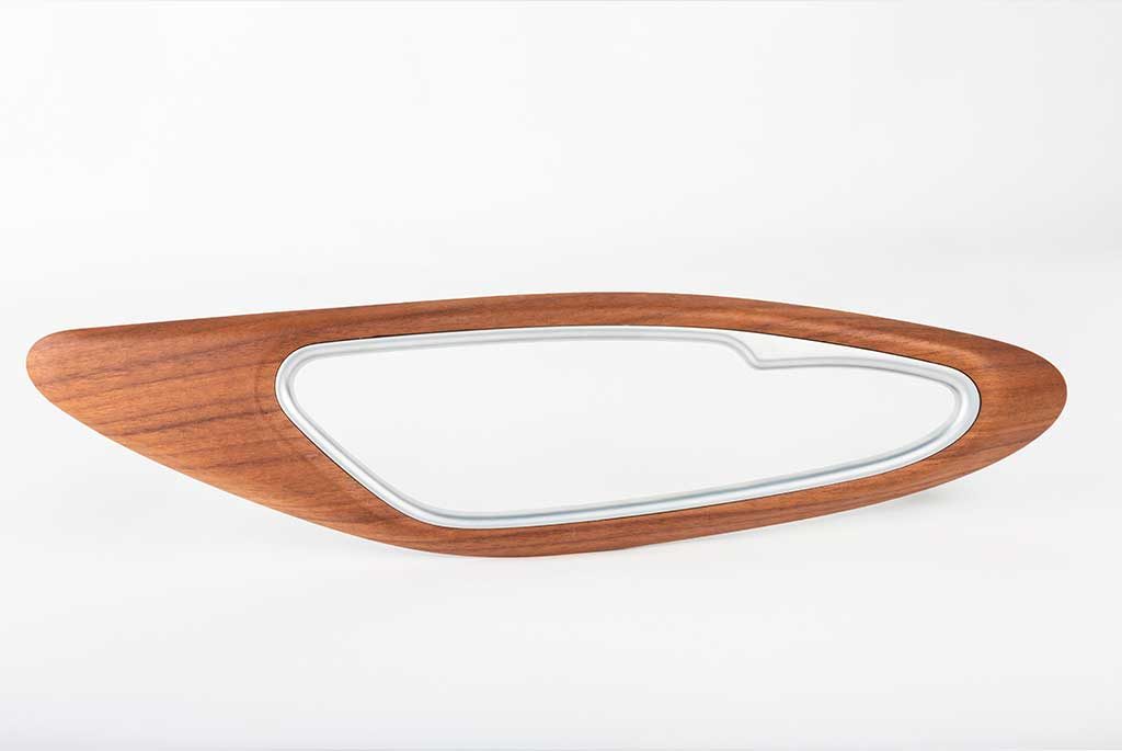 Jaguar Wood Veneer Console