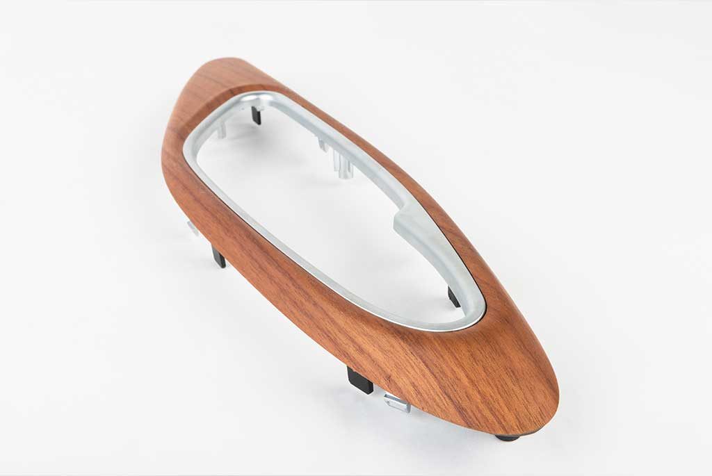 Jaguar Wood Veneer Console