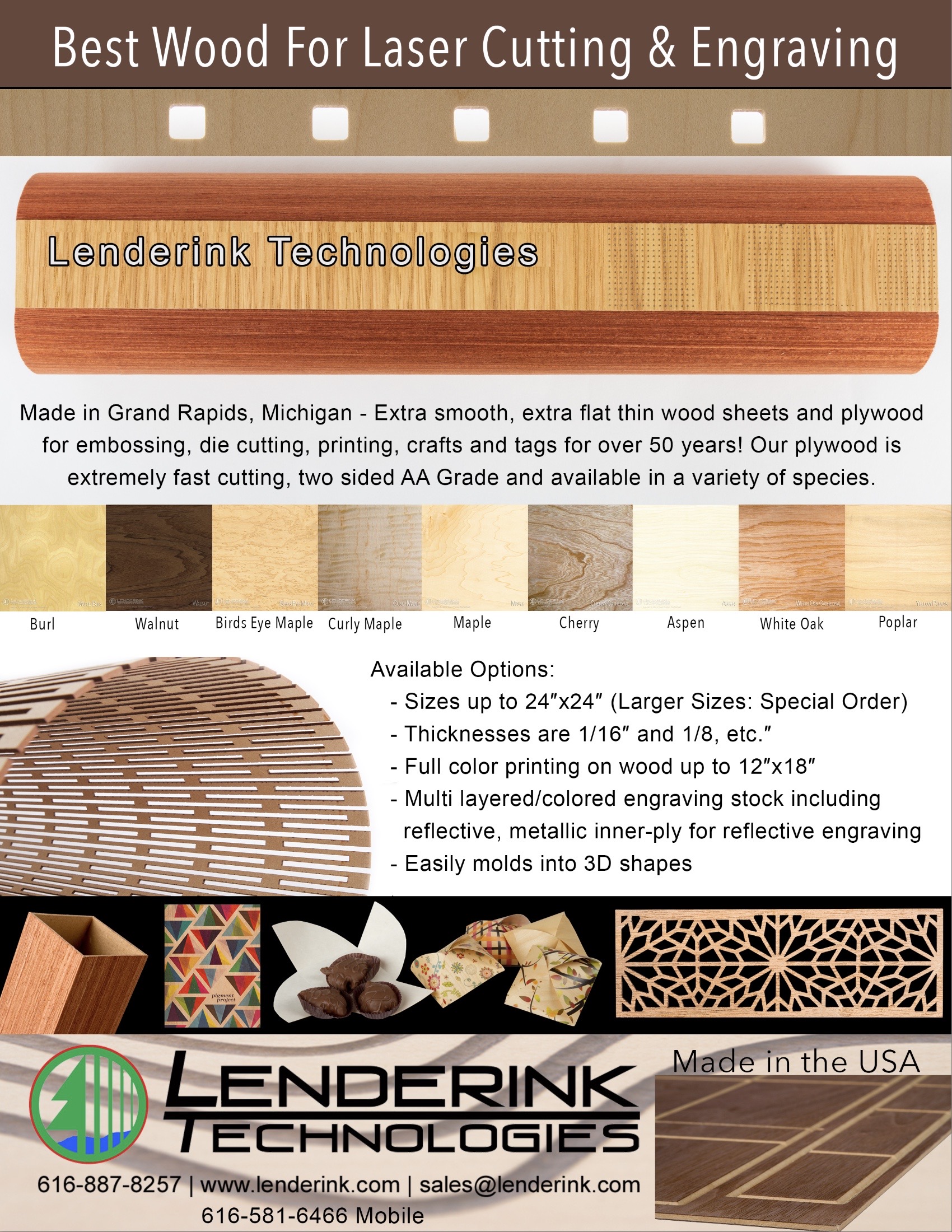 Best wood for laser cutting and engraving