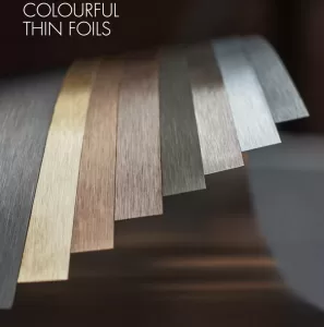 Colorful Metals Ultra Thin Designer Aluminum Foils