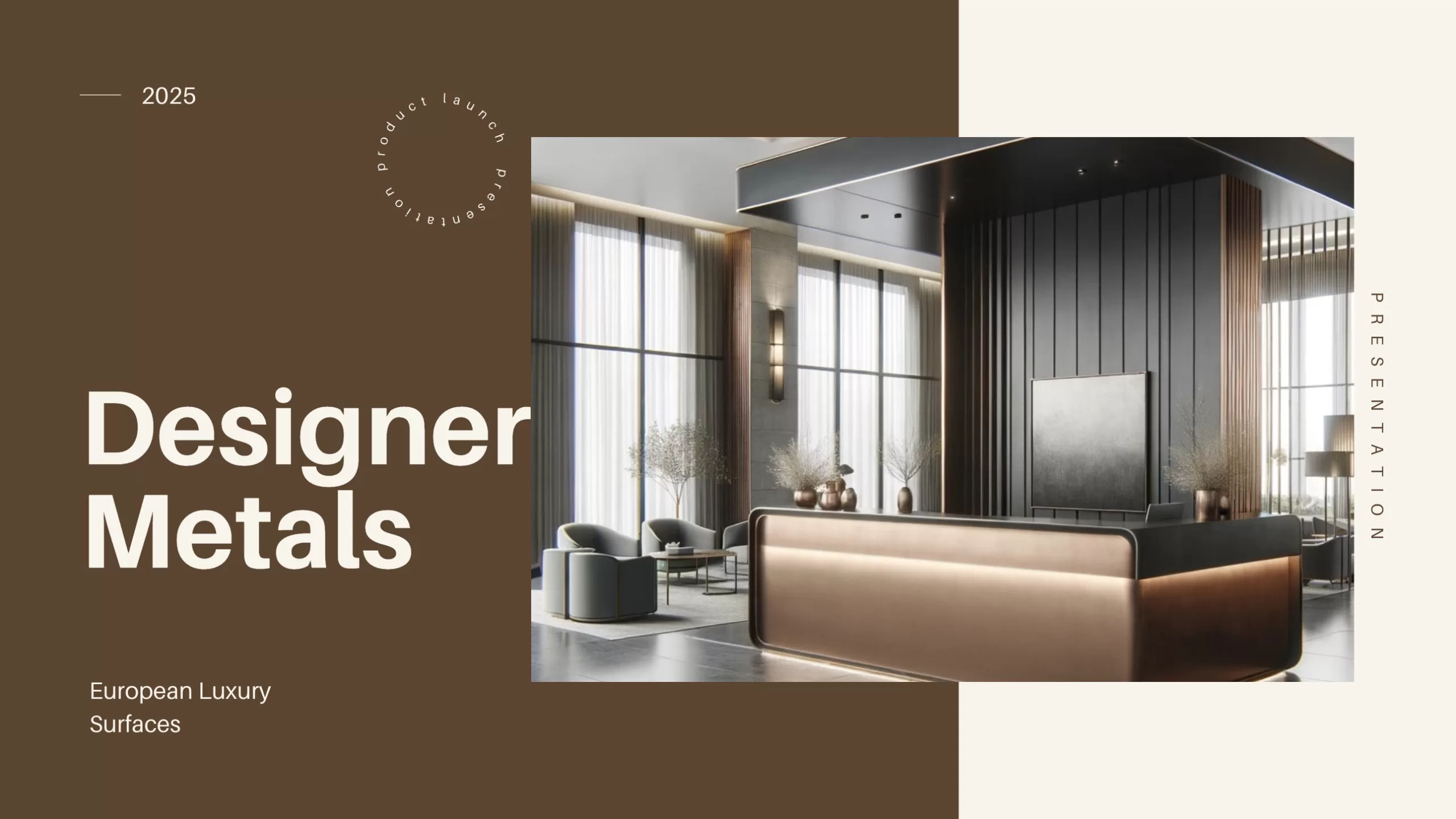 Designer Metals for Interior