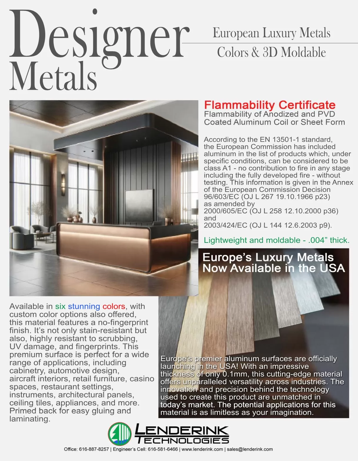 Designer Thin Metals For Interior and Exterior Design PDF