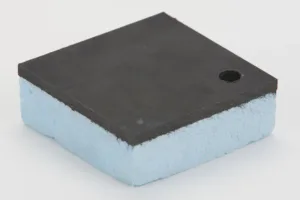ABS Plastic bonded to Blue Foam