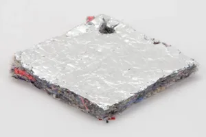 Acoustic Insulation Felt bonded to Aluminum Foil