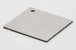 Brushed Aluminum bonded to Neoprene