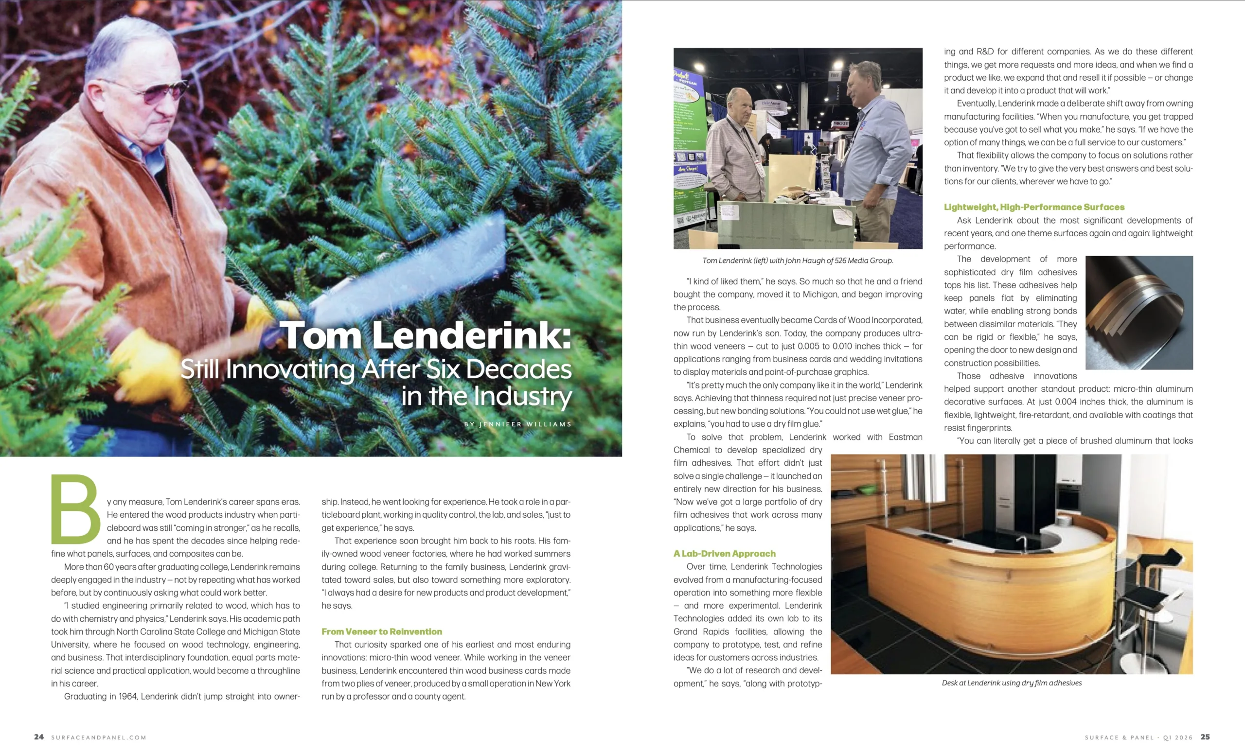 Surface & Panel 2026 Interview with Tom Lenderink Pg 1