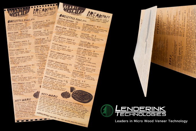 Wood Menus