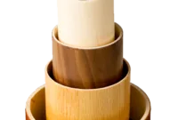 Hollow Wood Tubes